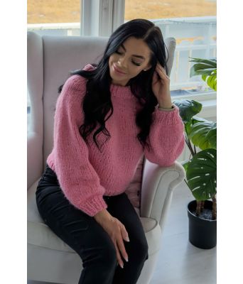 Stinas mamma genser i rosa - Stina Bakken SB0023-361