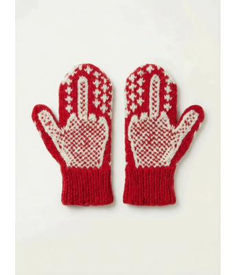 Røde Sinnavotter - Sandy Lamb 01-415401