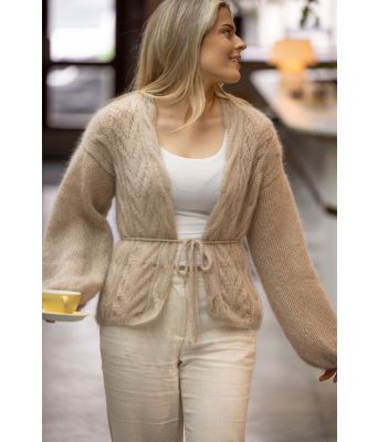 Beige Hyss jakke - Snorre collection 0009-1B