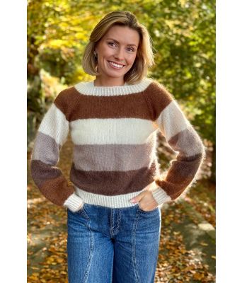 Brun Elisegenser - Strikkia 2020-029B