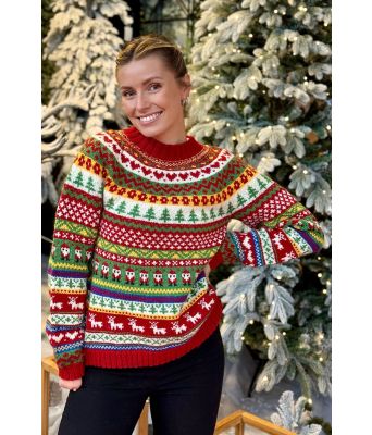 Ulrikkes ugly julegenser - Strikkia 2022-032B