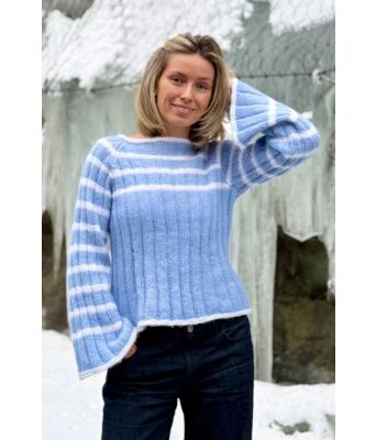 Alpaca bliss genser - Strikkia 2024-057B