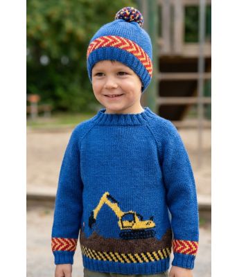 Gravemaskingenser til barn - Strikkia 2024-065B