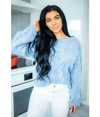 Stinas flettegenser - Strikkia X Stina Bakken SB0006-VGS220