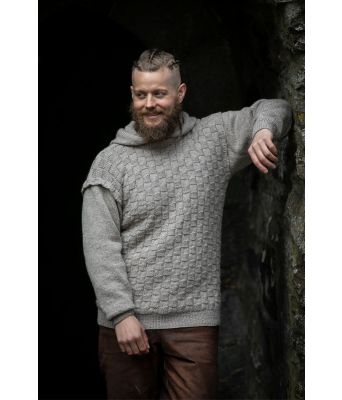 Tor beige vikinggenser med hette - Viking 2127-1C