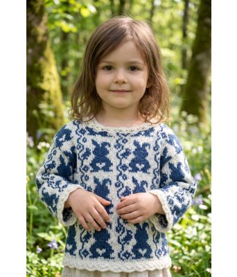 Ellabella genser med harepuser - US0004-DGB00105755