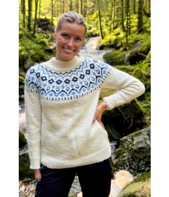 Kveldsbrisgenseren med blått mønster - VG25010-502526524C