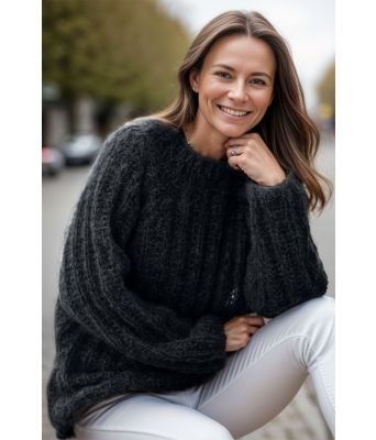 Svart Une genser - Viking-1618-6-503