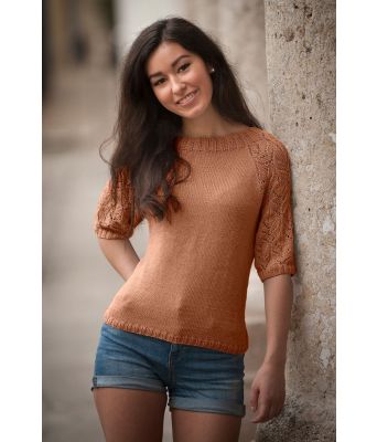 Lysebrun Miramar topp - Viking 1706-06-409