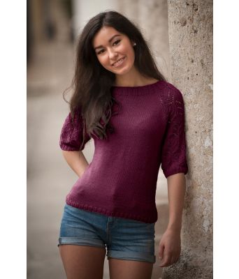 Burgunder Miramar topp - Viking 1706-06-461