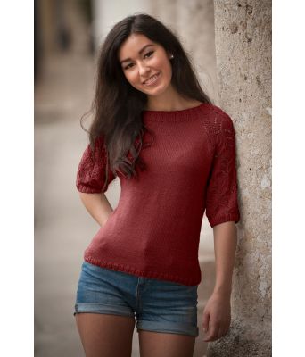 Miramar topp i mørk gammelrosa- Viking 1706-06-484