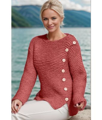 Lys burgunder Liv genser - Viking 1923-7-355