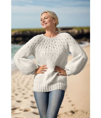 Hvit Smil genser - Viking 1923-8-300