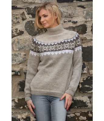 Lys graa terra genser katrhine sørland - Viking 2006-02b