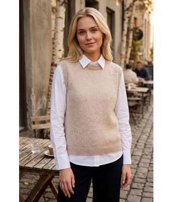 Clara vesten i marsipanfarge - Viking 2012-06VGKC-704