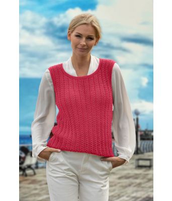 Lys burgunder Jekt vest - Viking 2014-09-557