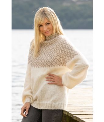 Glød genser Kathrine Sørland strikkegenser - Viking 2022-3