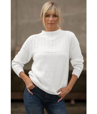 Hvit Tandori genser - Viking 2023-5-400