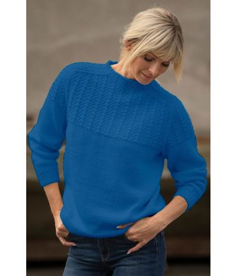 Kongeblå Tandori genser - Viking 2023-5-425