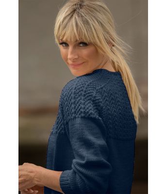 Marineblå Tandori genser - Viking 2023-5-426