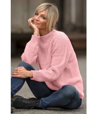 Lyserosa Tandoori genser - Viking 2023-5-466