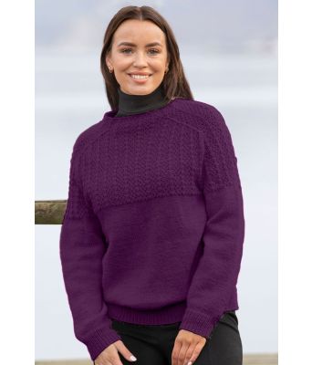 Lyngfarget Tandoori genser - Viking 2023-5-470