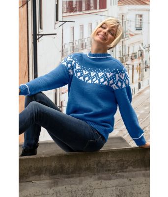 Kongeblå Piff genser - Viking 2023-7-425