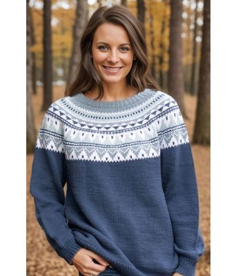 Blå Pibbar genser - Viking 2024-4-427