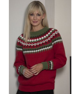 Nellik julegenser Kathrine Sørland - Viking 2032-2