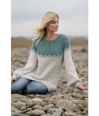 Frisk strikket genser Kathrine Sørland - Viking-2035-07
