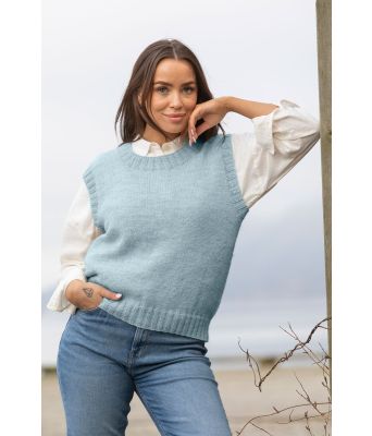 Lyseblå Salvievest - Viking 2114-04-520