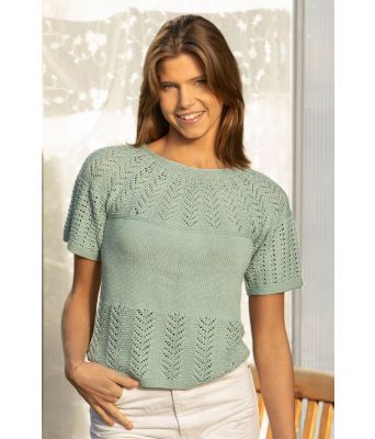 Karla strikket topp - Viking 2215-06