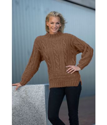 Lysebrun Skylar genser - Viking 2226-01-309