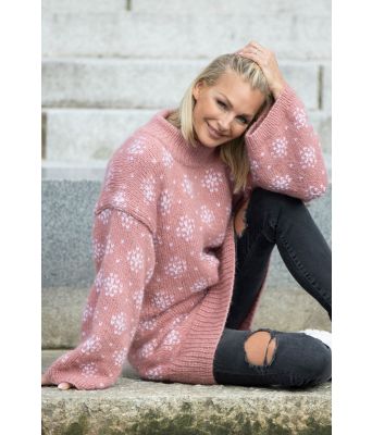 Gammelrosa Hazel genser - Viking 2226-03B
