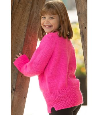 Noria genser Neonrosa - Viking 2233-1A