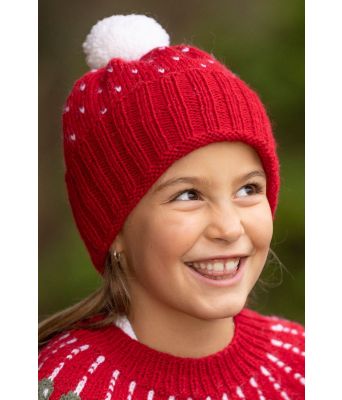 Snø lue rød - Viking-2238-04A