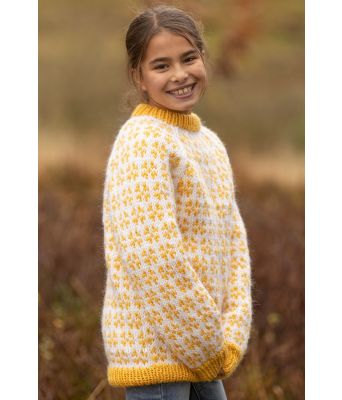 Gul Gemeni genser - Viking 2302-04B