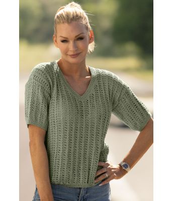 Grønn Valli t-skjorte - Viking 2320-1-434