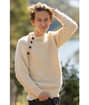 Naturhvit Odin genser - Viking 2330-13A