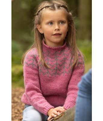 Rosa Gunilla genser - Viking 2332-11A