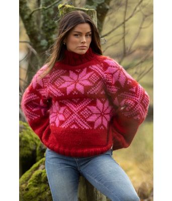 Snoi genser, rød - Viking 2409-2F