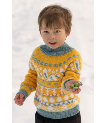 Påskestemning ngenser, petrol - Viking 2412-02B