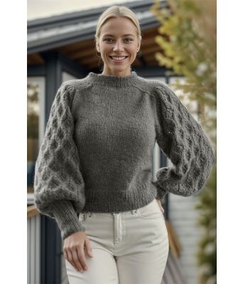 Mørkegrå Juliegenser - Mie Mack Cappelen by Viking 2415-5-315