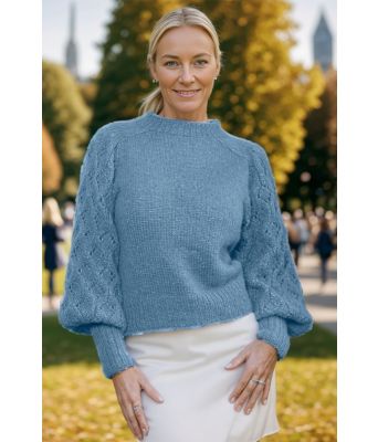 Juligenseren i lys jeansblå - Mie Mack Cappelen by Viking 2415-5-326