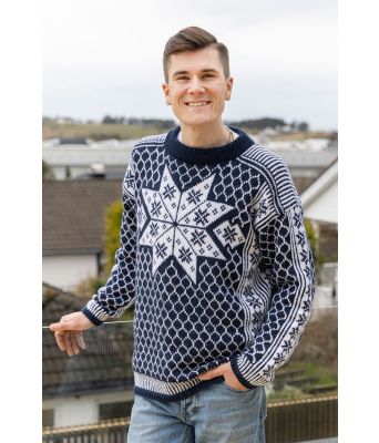 Marineblå Paris genser - Viking 2420-1F