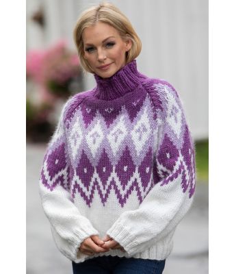 Purple Rain genser - Viking-2426-1B