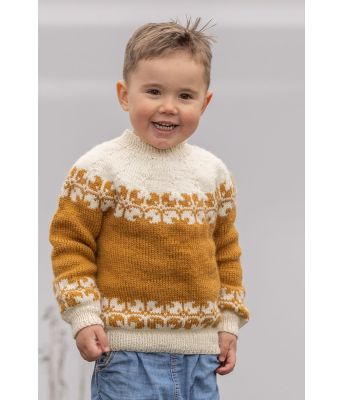 Helle genser til barn - Viking-2508-1A