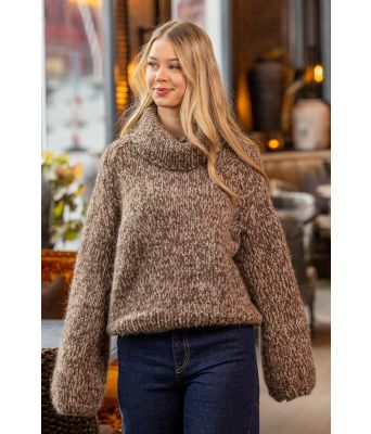 Yrsagenseren i brun og beige - Vking 2510-3-308307