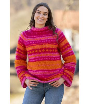 Siragenseren i cerise og oransje - Viking 2511-5