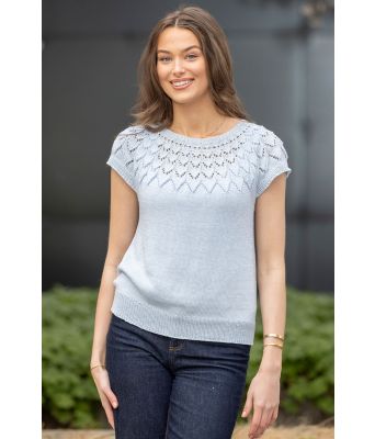 Suvalitopp i lys blå - Viking-2513-3-420